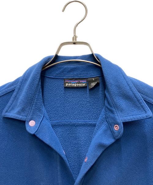 Patagonia（パタゴニア）Patagonia (パタゴニア) 90`Sマイクロシンチラシャツ 90S ブルー サイズ:Lの古着・服飾アイテム