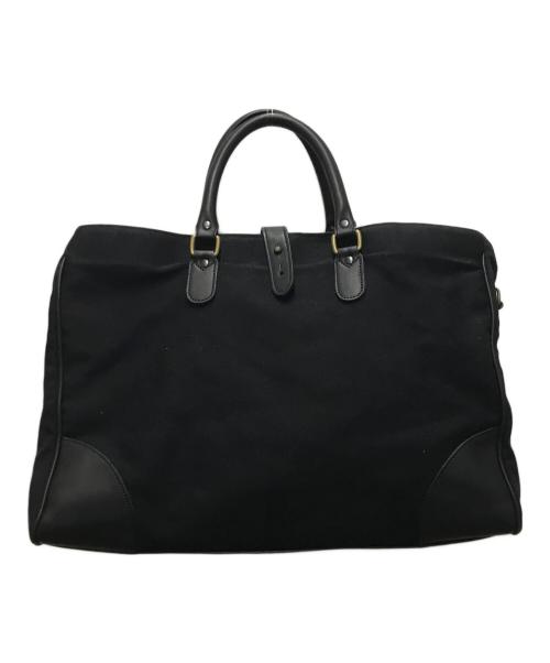 ETTINGER（エッティンガー）ETTINGER (エッティンガー) Pursuits Piccadilly Canvas Tote ブラックの古着・服飾アイテム