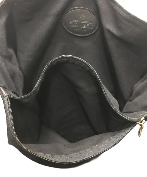 ETTINGER（エッティンガー）ETTINGER (エッティンガー) Pursuits Piccadilly Canvas Tote ブラックの古着・服飾アイテム