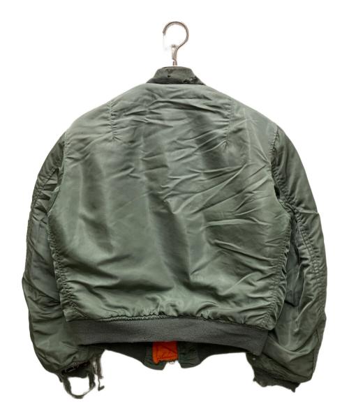 US AIR FORCE（ユーエスエアフォース）US AIR FORCE (ユーエスエアフォース) 60`s MA-1ジャケット グリーン サイズ:Ｓの古着・服飾アイテム