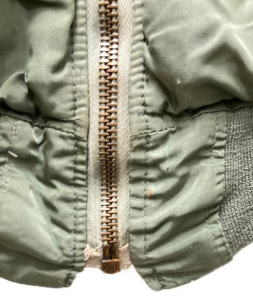 US AIR FORCE（ユーエスエアフォース）US AIR FORCE (ユーエスエアフォース) 60`s MA-1ジャケット グリーン サイズ:Ｓの古着・服飾アイテム
