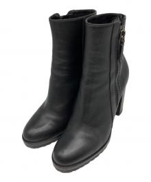 Gianvito Rossi（ジャンヴィト ロッシ）の古着「サイドジップブーツ」｜ブラック
