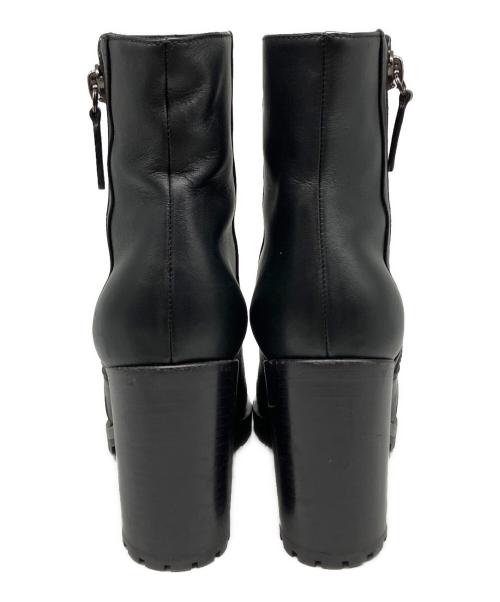 Gianvito Rossi（ジャンヴィト ロッシ）Gianvito Rossi (ジャンヴィト ロッシ) サイドジップブーツ ブラック サイズ:38の古着・服飾アイテム