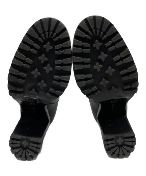 Gianvito Rossi（ジャンヴィト ロッシ）Gianvito Rossi (ジャンヴィト ロッシ) サイドジップブーツ ブラック サイズ:38の古着・服飾アイテム