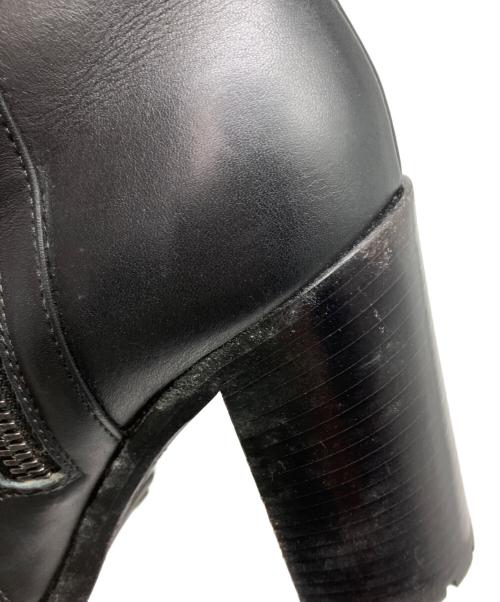 Gianvito Rossi（ジャンヴィト ロッシ）Gianvito Rossi (ジャンヴィト ロッシ) サイドジップブーツ ブラック サイズ:38の古着・服飾アイテム