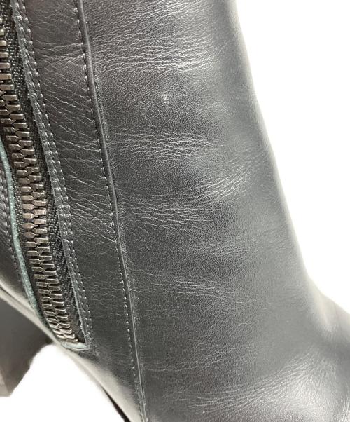 Gianvito Rossi（ジャンヴィト ロッシ）Gianvito Rossi (ジャンヴィト ロッシ) サイドジップブーツ ブラック サイズ:38の古着・服飾アイテム