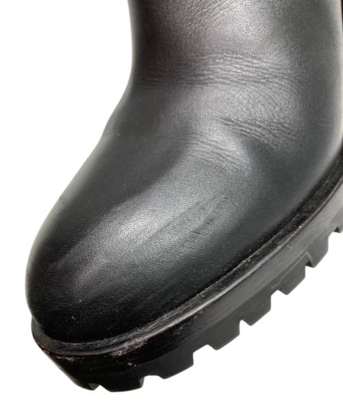 Gianvito Rossi（ジャンヴィト ロッシ）Gianvito Rossi (ジャンヴィト ロッシ) サイドジップブーツ ブラック サイズ:38の古着・服飾アイテム