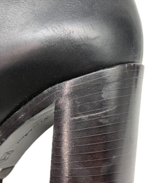 Gianvito Rossi（ジャンヴィト ロッシ）Gianvito Rossi (ジャンヴィト ロッシ) サイドジップブーツ ブラック サイズ:38の古着・服飾アイテム
