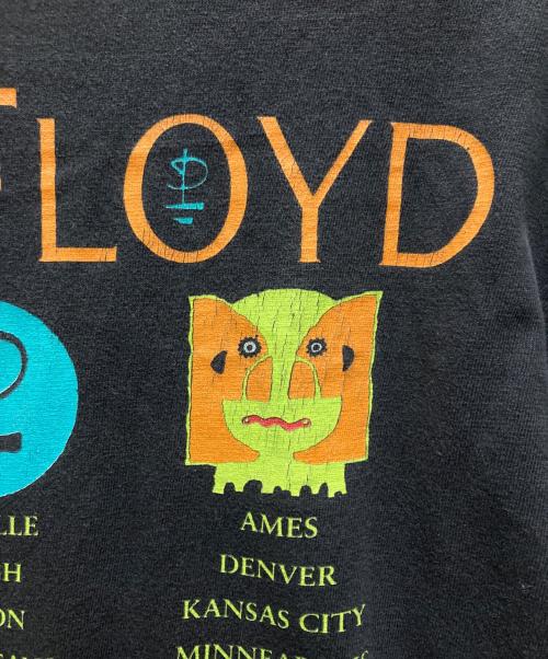 PINK FLOYD（ピンクフロイド）PINK FLOYD (ピンクフロイド) 90`SツアーTEE ブラック サイズ:Ｌの古着・服飾アイテム