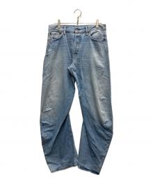 Acne studios（アクネ ストゥディオズ）の古着「ルーズフィットジーンズ」｜ライトブルー Light Blue Vi