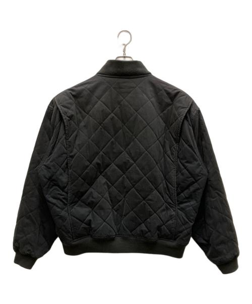 POLO RALPH LAUREN（ポロ・ラルフローレン）POLO RALPH LAUREN (ポロ・ラルフローレン) キルティングボンバージャケット ブラック サイズ:XLの古着・服飾アイテム