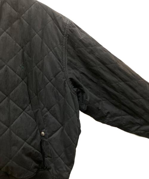 POLO RALPH LAUREN（ポロ・ラルフローレン）POLO RALPH LAUREN (ポロ・ラルフローレン) キルティングボンバージャケット ブラック サイズ:XLの古着・服飾アイテム