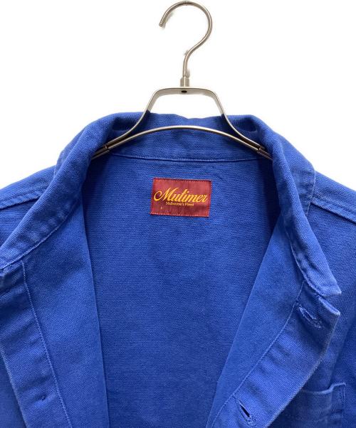 mutimer（ミューティマー）mutimer (ミューティマー) カバーオール ブルー サイズ:Sの古着・服飾アイテム