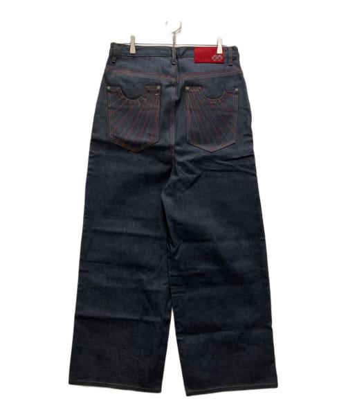 davril supply（ダブリルサプライ）davril supply (ダブリルサプライ) INSIDE-OUT RAW DENIM インディゴ サイズ:Lの古着・服飾アイテム