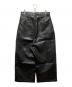 bballsy (ボールジィ) Painter Faux Leather Baggy Pants ブラック サイズ:M：10000円