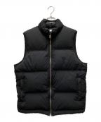 AMI Alexandre Mattiussiアミアレクサンドルマテュッシ）の古着「AMI HEART LOGO DOWN GILLET」｜ブラック