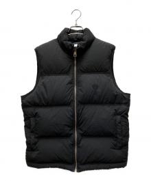 AMI Alexandre Mattiussi（アミアレクサンドルマテュッシ）の古着「AMI HEART LOGO DOWN GILLET」｜ブラック