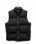 AMI Alexandre Mattiussi（アミアレクサンドルマテュッシ）の古着「AMI HEART LOGO DOWN GILLET」｜ブラック