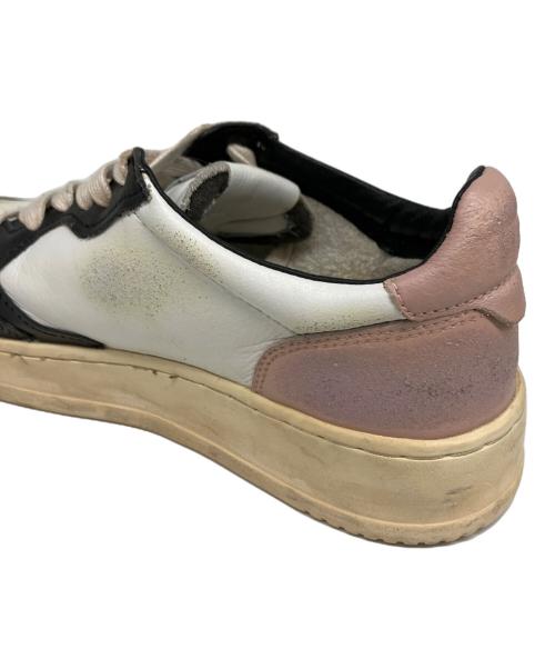 AUTRY（オートリー）AUTRY (オートリー) SUP VINT LOW MAN ホワイト サイズ:40の古着・服飾アイテム