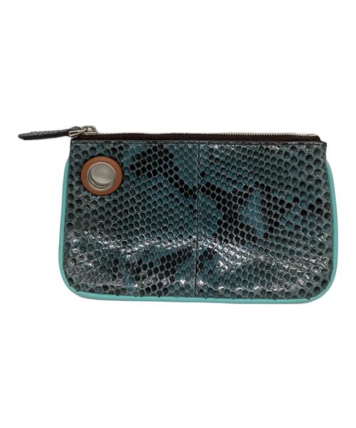 FENDI（フェンディ）FENDI (フェンディ) Triplette Leather Pouch ホワイトの古着・服飾アイテム