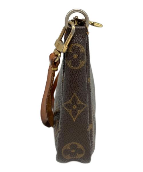 LOUIS VUITTON（ルイ ヴィトン）LOUIS VUITTON (ルイ ヴィトン) ポシェット アクセソワール ハンドバッグ ブラウンの古着・服飾アイテム