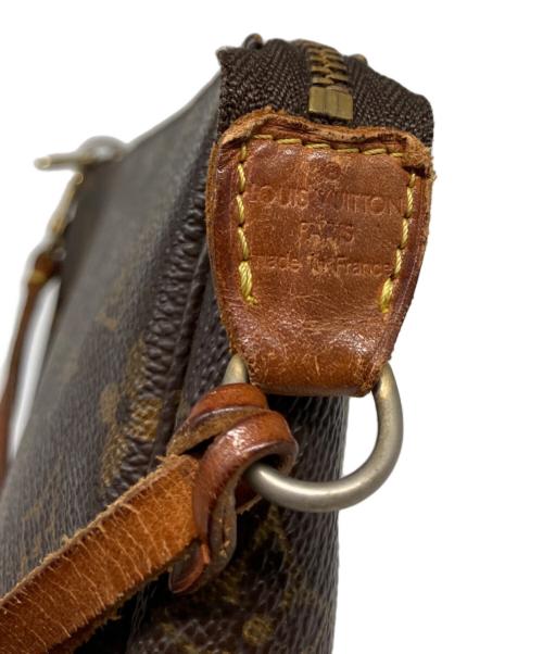 LOUIS VUITTON（ルイ ヴィトン）LOUIS VUITTON (ルイ ヴィトン) ポシェット アクセソワール ハンドバッグ ブラウンの古着・服飾アイテム
