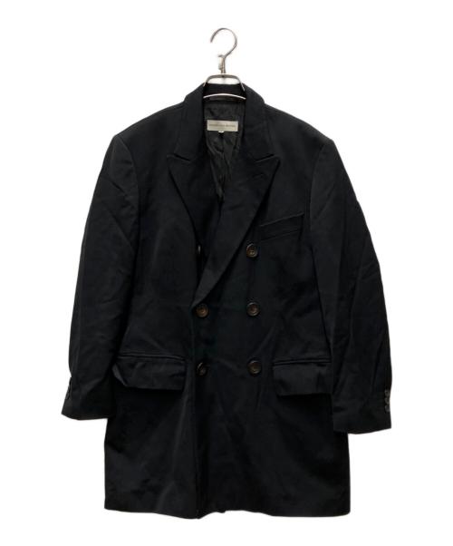 DRIES VAN NOTEN（ドリスヴァンノッテン）DRIES VAN NOTEN (ドリスヴァンノッテン) ダブルブレストジャケット ブラック サイズ:46の古着・服飾アイテム