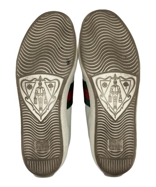 GUCCI（グッチ）GUCCI (グッチ) DISNEY (ディズニー) 三匹の子豚 コラボローカットスニーカー ホワイト サイズ:38 1/2の古着・服飾アイテム