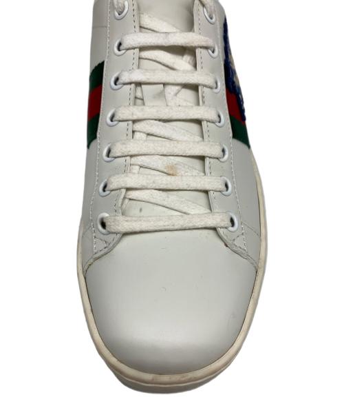 GUCCI（グッチ）GUCCI (グッチ) DISNEY (ディズニー) 三匹の子豚 コラボローカットスニーカー ホワイト サイズ:38 1/2の古着・服飾アイテム