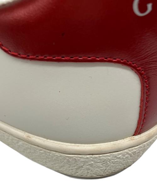 GUCCI（グッチ）GUCCI (グッチ) DISNEY (ディズニー) 三匹の子豚 コラボローカットスニーカー ホワイト サイズ:38 1/2の古着・服飾アイテム