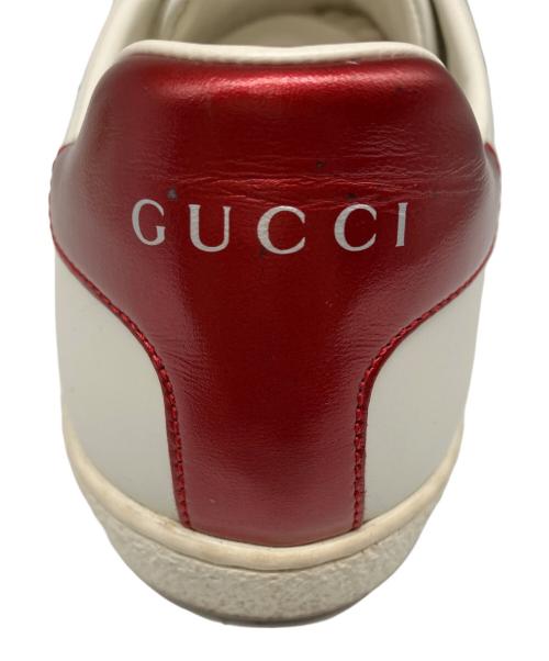 GUCCI（グッチ）GUCCI (グッチ) DISNEY (ディズニー) 三匹の子豚 コラボローカットスニーカー ホワイト サイズ:38 1/2の古着・服飾アイテム