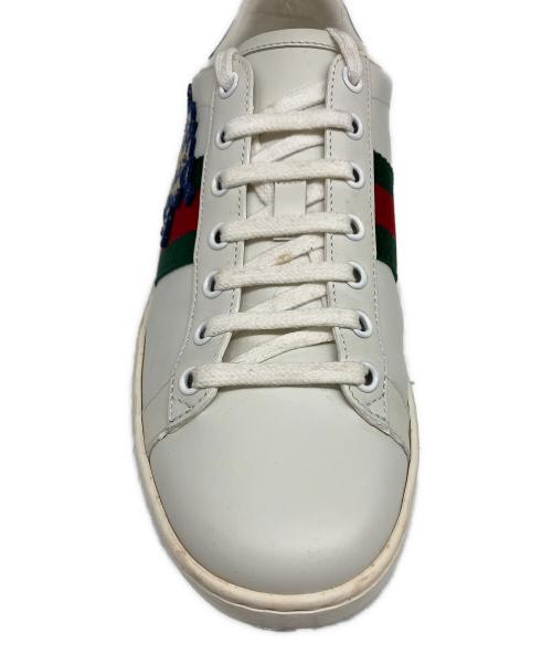 GUCCI（グッチ）GUCCI (グッチ) DISNEY (ディズニー) 三匹の子豚 コラボローカットスニーカー ホワイト サイズ:38 1/2の古着・服飾アイテム