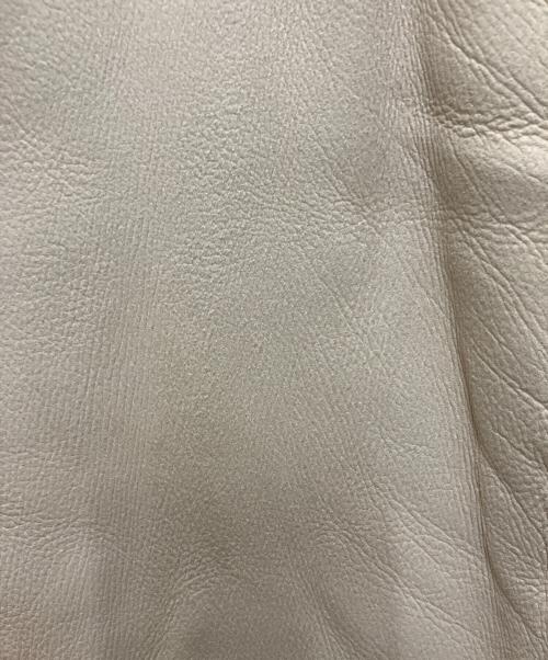 MaxMara（マックスマーラ）MaxMara (マックスマーラ) リアルムートンジレ ベージュ サイズ:36の古着・服飾アイテム