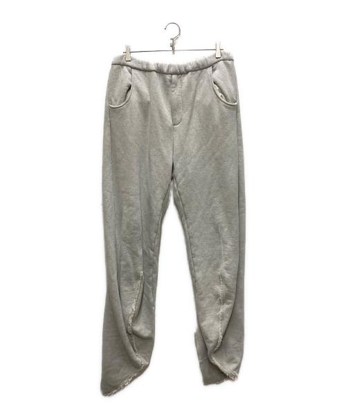 RANDY（ランディー）Randy (ランディー) 26SS Tornado カットオフ カーブシルエットスウェットパンツ グレー サイズ:3の古着・服飾アイテム