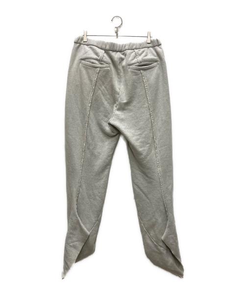 RANDY（ランディー）Randy (ランディー) 26SS Tornado カットオフ カーブシルエットスウェットパンツ グレー サイズ:3の古着・服飾アイテム