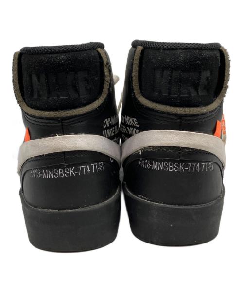 NIKE（ナイキ）NIKE (ナイキ) OFFWHITE (オフホワイト) THE 10 : BLAZER MID ブラック サイズ:US 8の古着・服飾アイテム