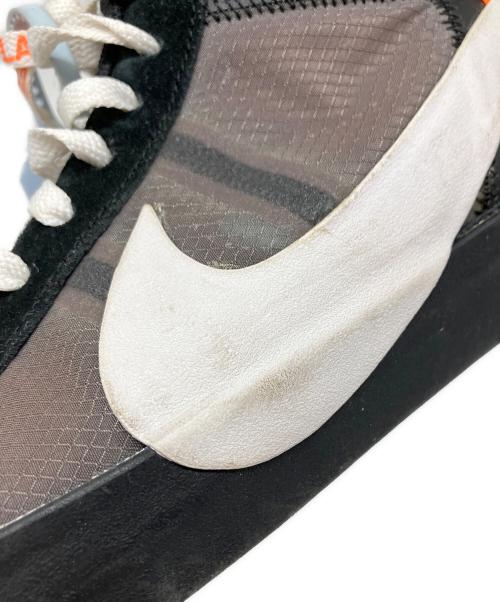 NIKE（ナイキ）NIKE (ナイキ) OFFWHITE (オフホワイト) THE 10 : BLAZER MID ブラック サイズ:US 8の古着・服飾アイテム