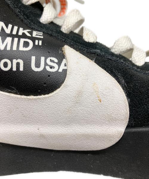 NIKE（ナイキ）NIKE (ナイキ) OFFWHITE (オフホワイト) THE 10 : BLAZER MID ブラック サイズ:US 8の古着・服飾アイテム