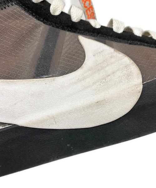 NIKE（ナイキ）NIKE (ナイキ) OFFWHITE (オフホワイト) THE 10 : BLAZER MID ブラック サイズ:US 8の古着・服飾アイテム