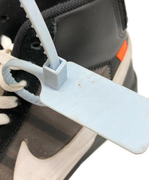 NIKE（ナイキ）NIKE (ナイキ) OFFWHITE (オフホワイト) THE 10 : BLAZER MID ブラック サイズ:US 8の古着・服飾アイテム
