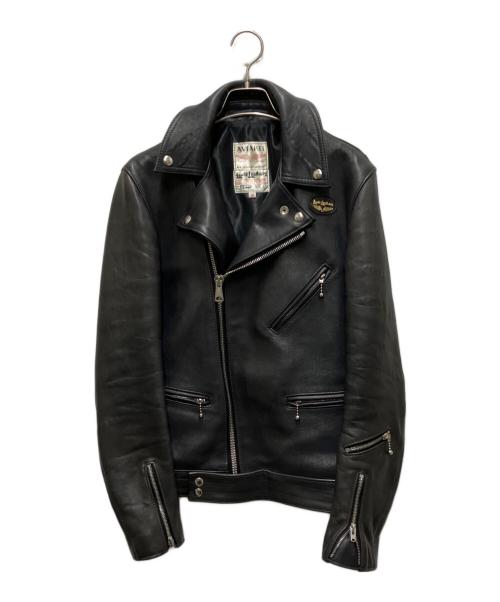 Lewis Leathers（ルイスレザース）Lewis Leathers (ルイスレザース) サイクロン シープレザーライダースジャケット ブラック サイズ:36の古着・服飾アイテム