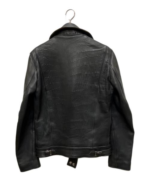 Lewis Leathers（ルイスレザース）Lewis Leathers (ルイスレザース) サイクロン シープレザーライダースジャケット ブラック サイズ:36の古着・服飾アイテム