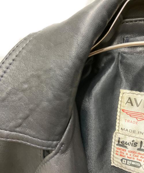 Lewis Leathers（ルイスレザース）Lewis Leathers (ルイスレザース) サイクロン シープレザーライダースジャケット ブラック サイズ:36の古着・服飾アイテム