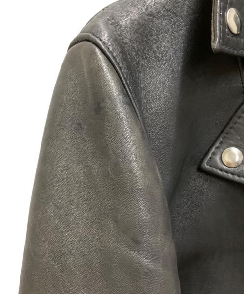 Lewis Leathers（ルイスレザース）Lewis Leathers (ルイスレザース) サイクロン シープレザーライダースジャケット ブラック サイズ:36の古着・服飾アイテム