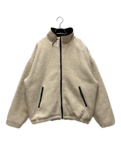 TODAYFUL（トゥデイフル）TODAYFUL (トゥデイフル) Wool Boa Zip Jacket ベージュ サイズ:38の古着・服飾アイテム