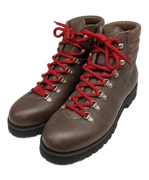 RONNING LONDON（ローニングロンドン）RONNING LONDON (ローニングロンドン) HIKER BOOT ブラウン サイズ:UK 9の古着・服飾アイテム