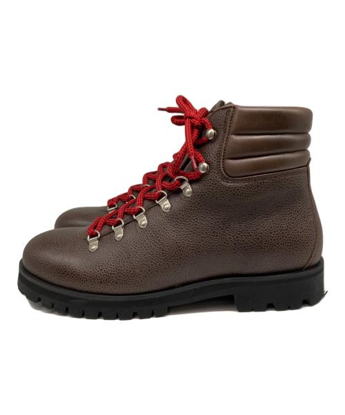 RONNING LONDON（ローニングロンドン）RONNING LONDON (ローニングロンドン) HIKER BOOT ブラウン サイズ:UK 9の古着・服飾アイテム