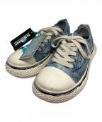 OLD ORDERオールドオーダー）の古着「Comic Denim Canvas」｜ブルー