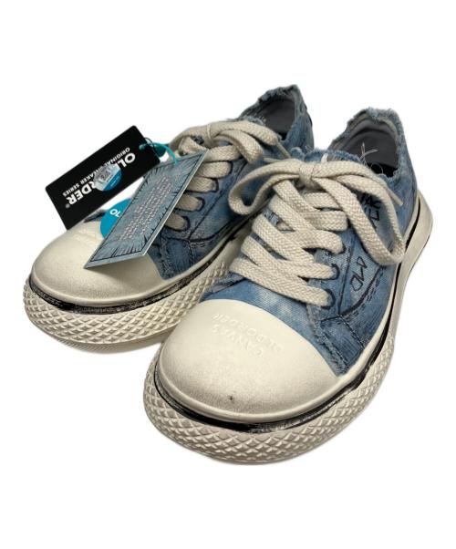 OLD ORDER（オールドオーダー）OLD ORDER (オールドオーダー) Comic Denim Canvas ブルー サイズ:US 10 1/2の古着・服飾アイテム