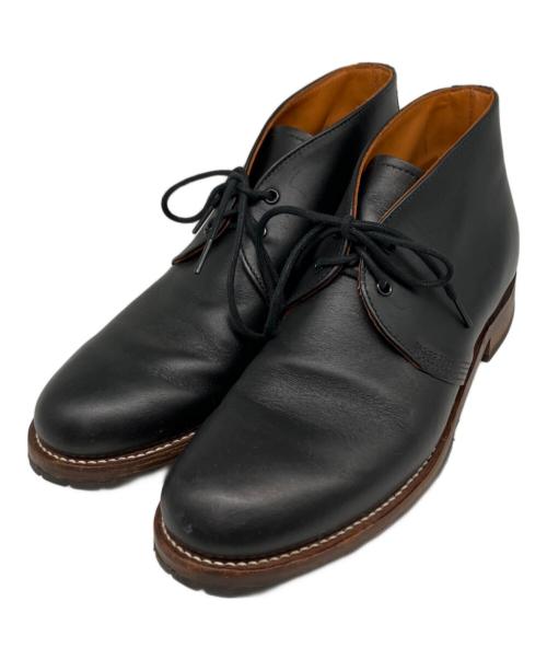RED WING（レッドウィング）RED WING (レッドウィング) BECKMAN CHUKKA ブラック サイズ:8 1/2Dの古着・服飾アイテム